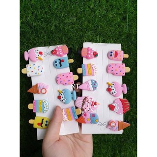 Set 10 kẹp tóc siêu cưng cho bé yêu