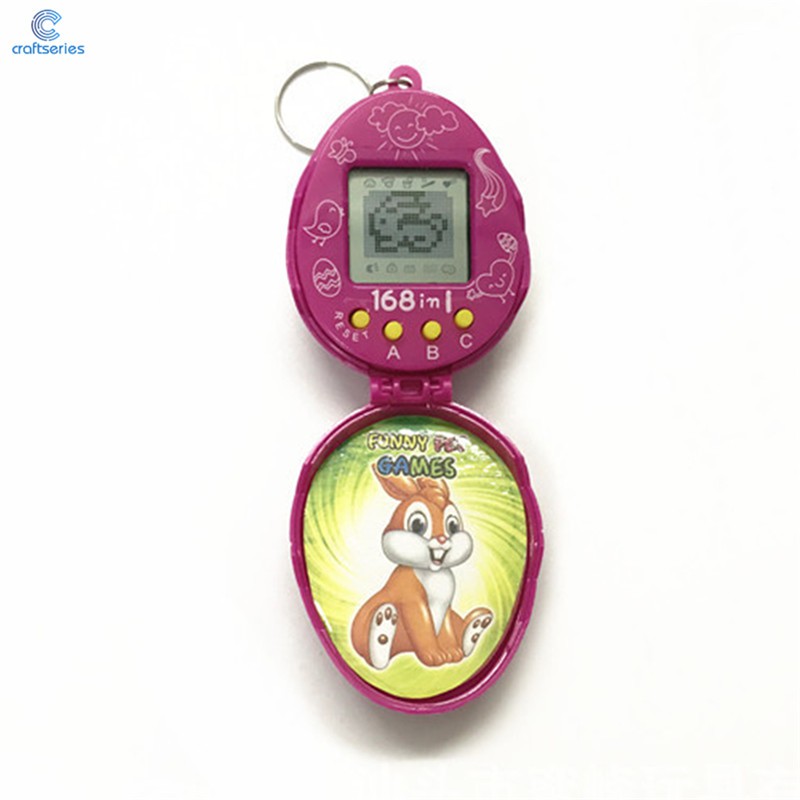 Máy Nuôi Thú Ảo Tamagotchi Hình Quả Trứng 168 Trong 1