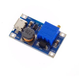 Module tăng áp dc-dc micro usb 5-28vdc 2a