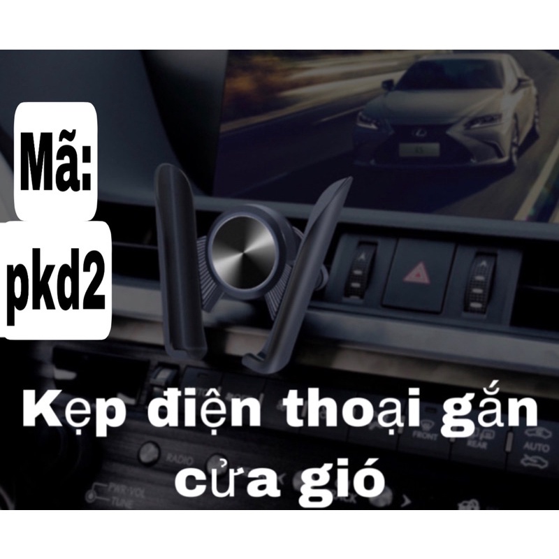 Giá đỡ điện thoại gắn cửa gió, dán taplo, phụ kiện ô tô