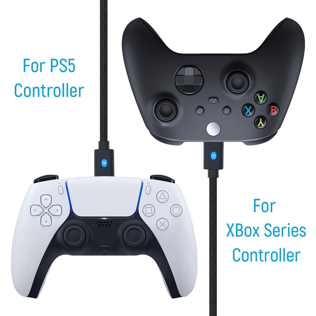 Dây Cable Type C cho tay cầm Xbox Series X, Tay cầm PS5 DualSense - PlayStation 5
