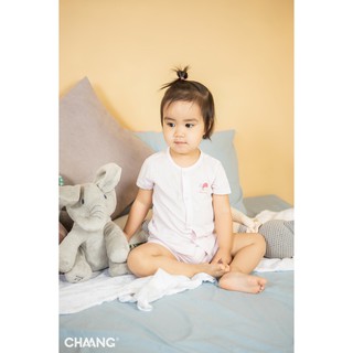 Bộ cộc tay cúc giữa Chaang summer