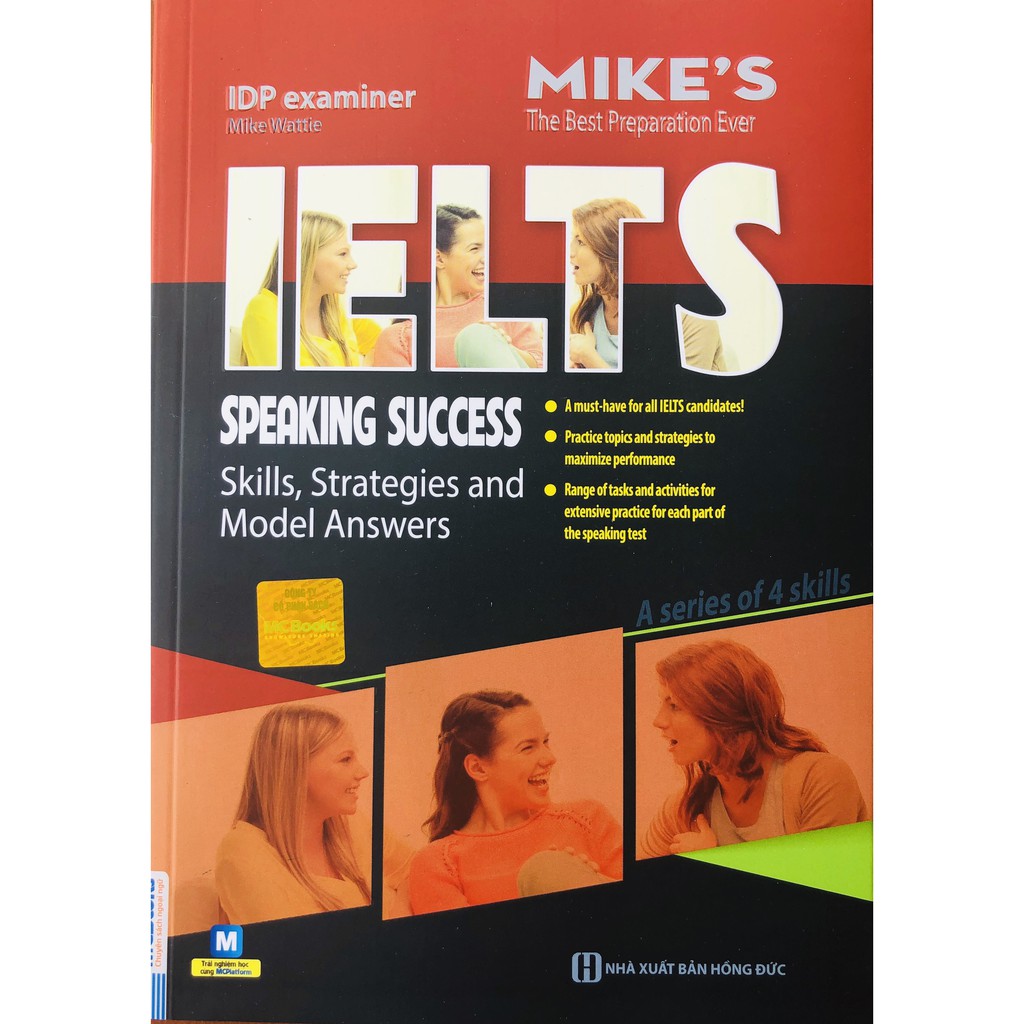 Sách - Combo Trọn Bộ 4 cuốn General Ielts Mike