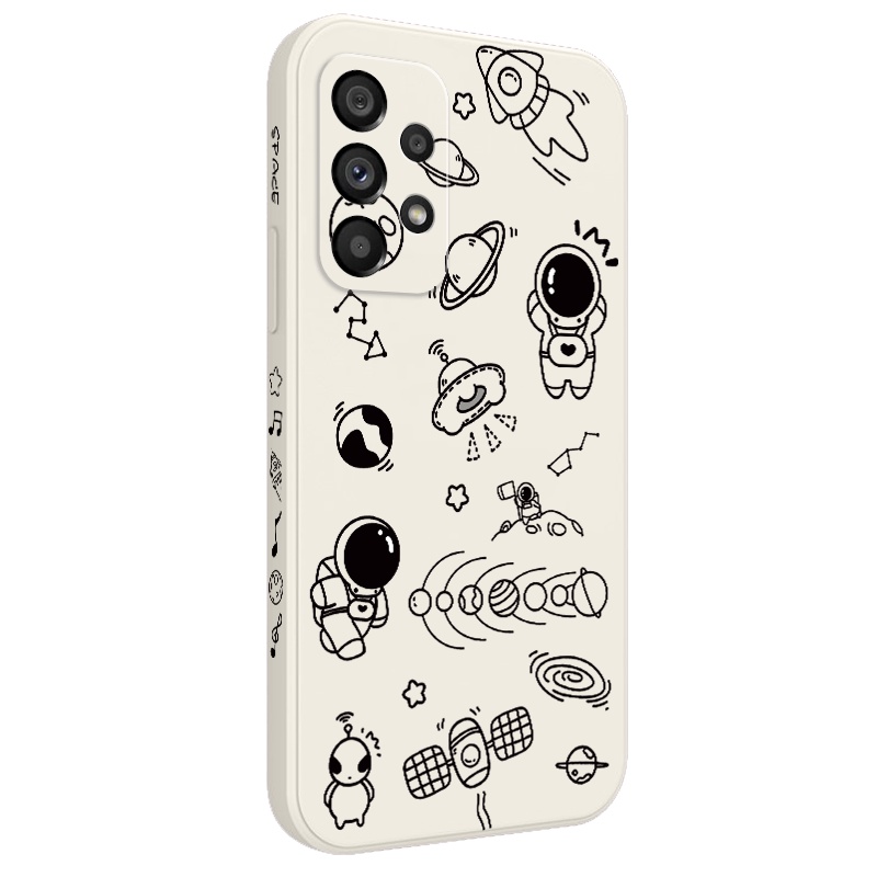 Ốp Lưng Silicone Cho Samsung Galaxy A73 A53 A33 A23 5G