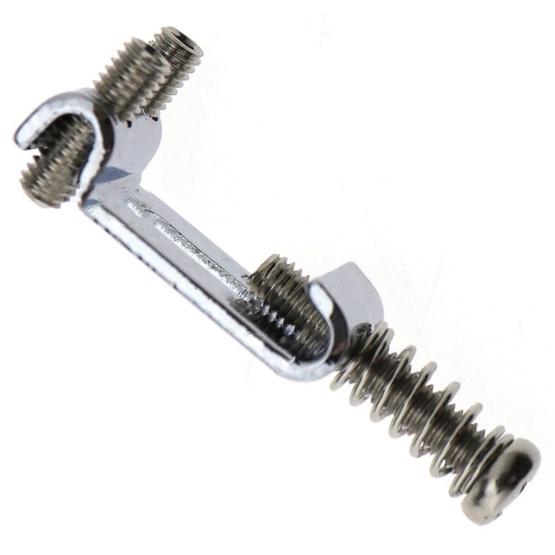 FENDER Set 6 Yên Xe Thay Thế Bằng Chrome Tremolo Cho Đàn Guitar Điện