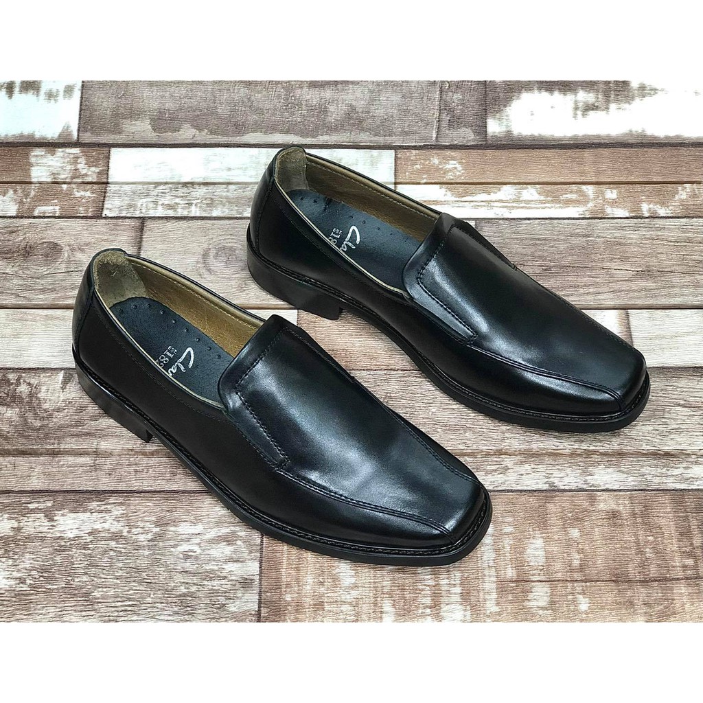 Giày tây cao cấp Clarks - mũi vuông