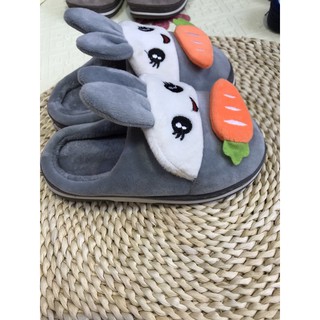 Dép lông đế nhựa dẻo cho bé