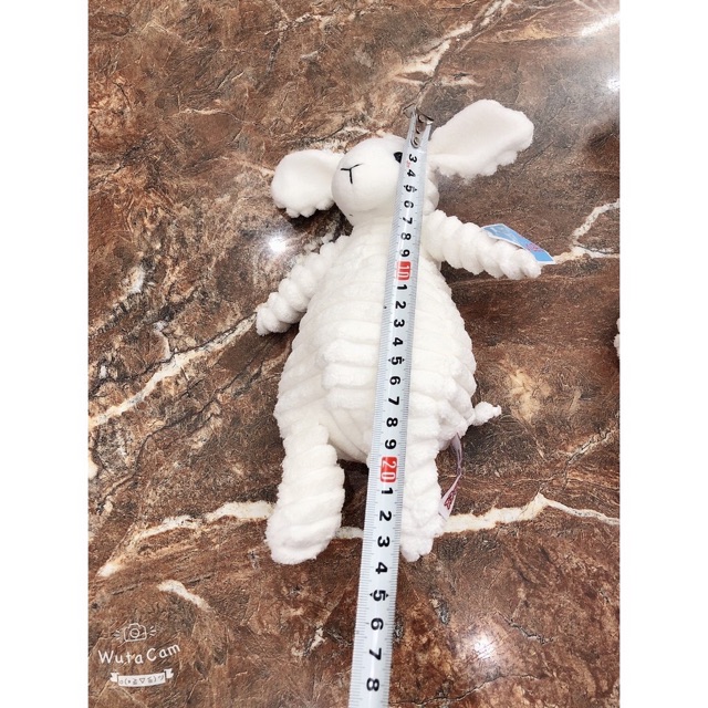 CỪU BÔNG TRẮNG ⚡️FREESHIP⚡️ Cừu Bông Trắng Ngộ Nghĩnh Cho Bé (Size 25cm - 40cm)