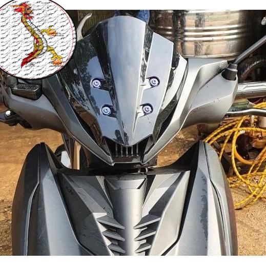 MÃO WINNER X MẪU MỚI, chắn gió cho xe winner X gắn như Zin không chế cháo dùng ốc Zin sản phẩm không kèm ốc