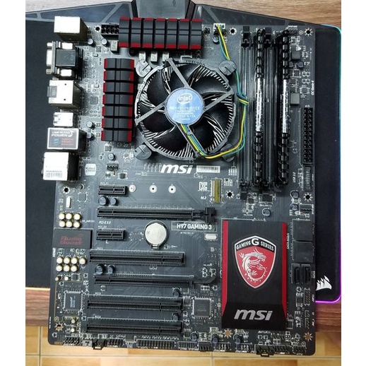 Combo E3 1231 v3 + MSI H97 gaming 3 + 2x8GB Corsair Vengeance 1600