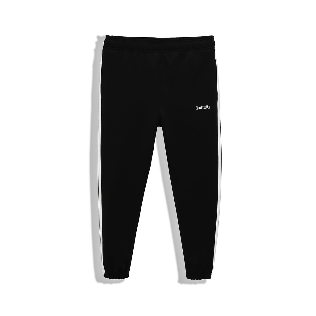 Quần Jogger Nam Sọc Trắng Thêu Chữ Dáng Thể Thao ,Vải Thun Cotto Cao Cấp INF JG001628, SOMEHOW