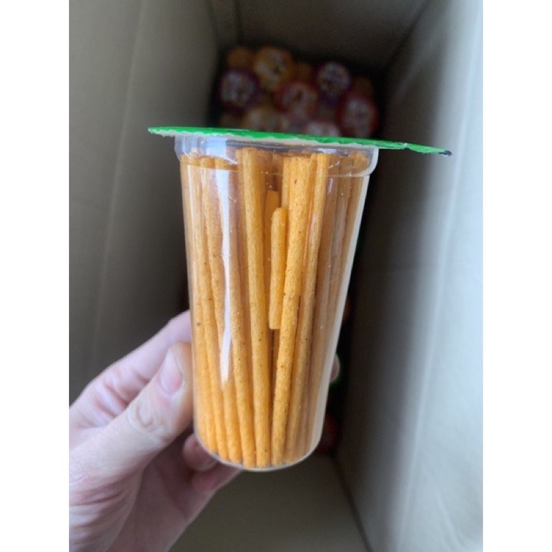 Sỉ bịch 30 cốc tăm quẩy giòn rụm thơm ngon