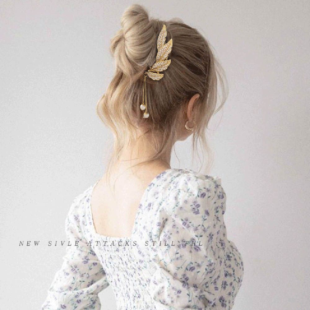 Trâm cài tóc hình chữ U thiết kế thanh lịch cho nữ