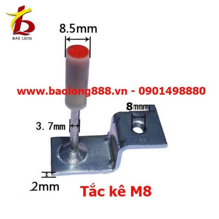 Tắc kê đạn  máy bắn ty M8 , hộp 100 cái