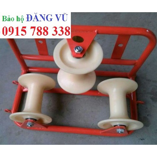 CON LĂN KÉO CÁP THẲNG PULY NHÔM