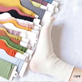 Tất vớ cổ trung vải băng mỏng mát mùa hè 11878
