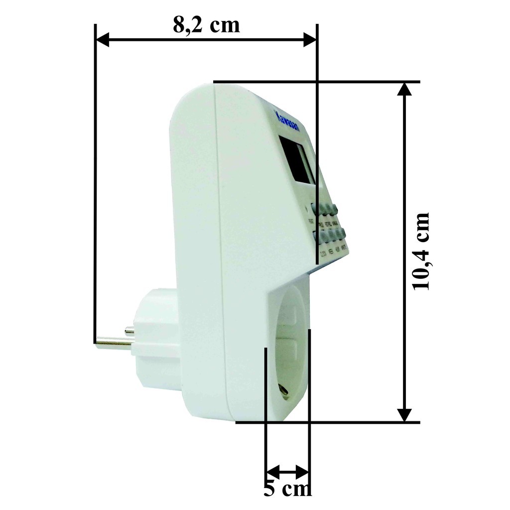 Ổ cắm hẹn giờ thông minh Kawa TGE2B (Freeship>199k)Tiện lợi