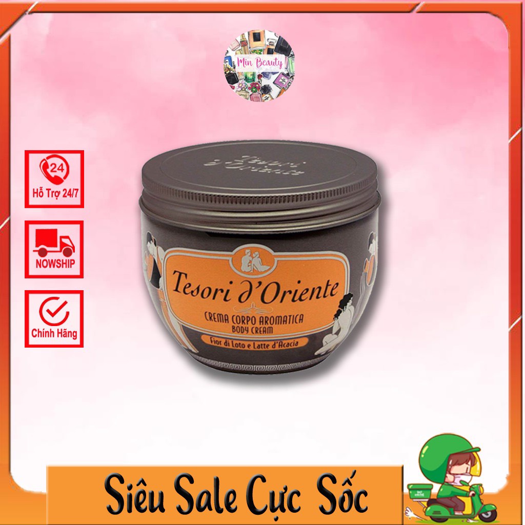 Kem Dưỡng Thể Tesori Hoa Sen Nâu 300g , Sữa Dưỡng Thể Tesori Hoa Sen hương nước hoa dưỡng ẩm mềm mịn da | BigBuy360 - bigbuy360.vn