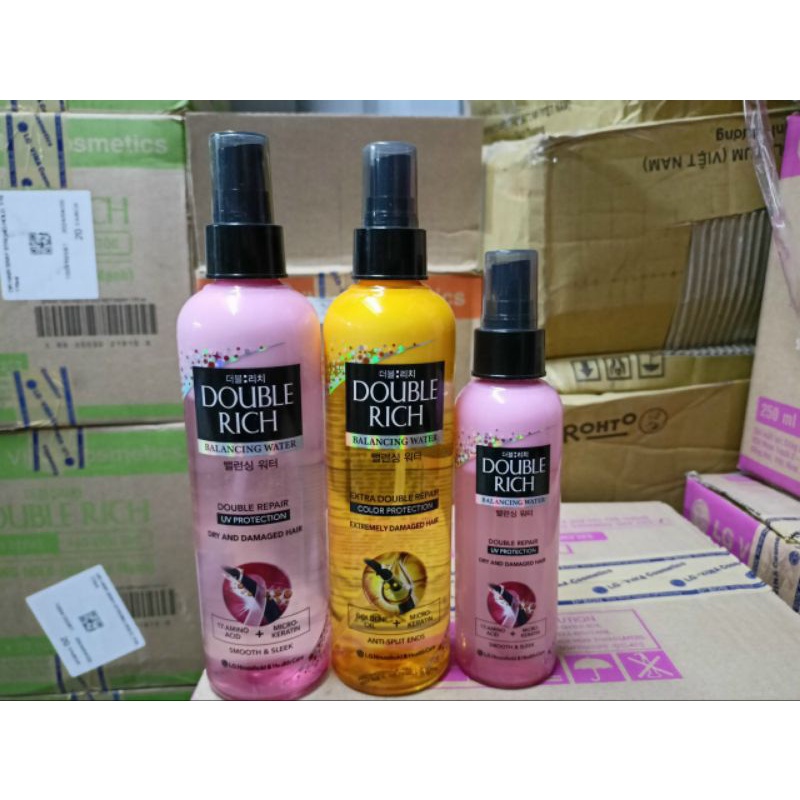 Xịt dưỡng tóc Double Rich chăm sóc tóc hư tổn 120ml 250ml