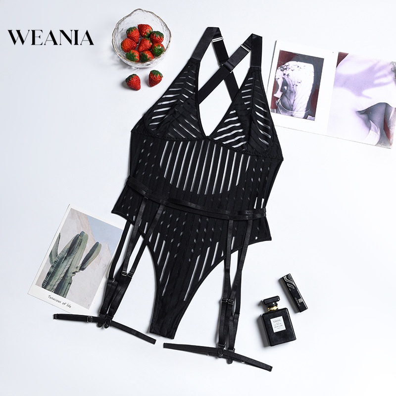 Đồ Lót Liền Thân Cổ Khoét Sâu Gợi Cảm Dành Cho Nữ