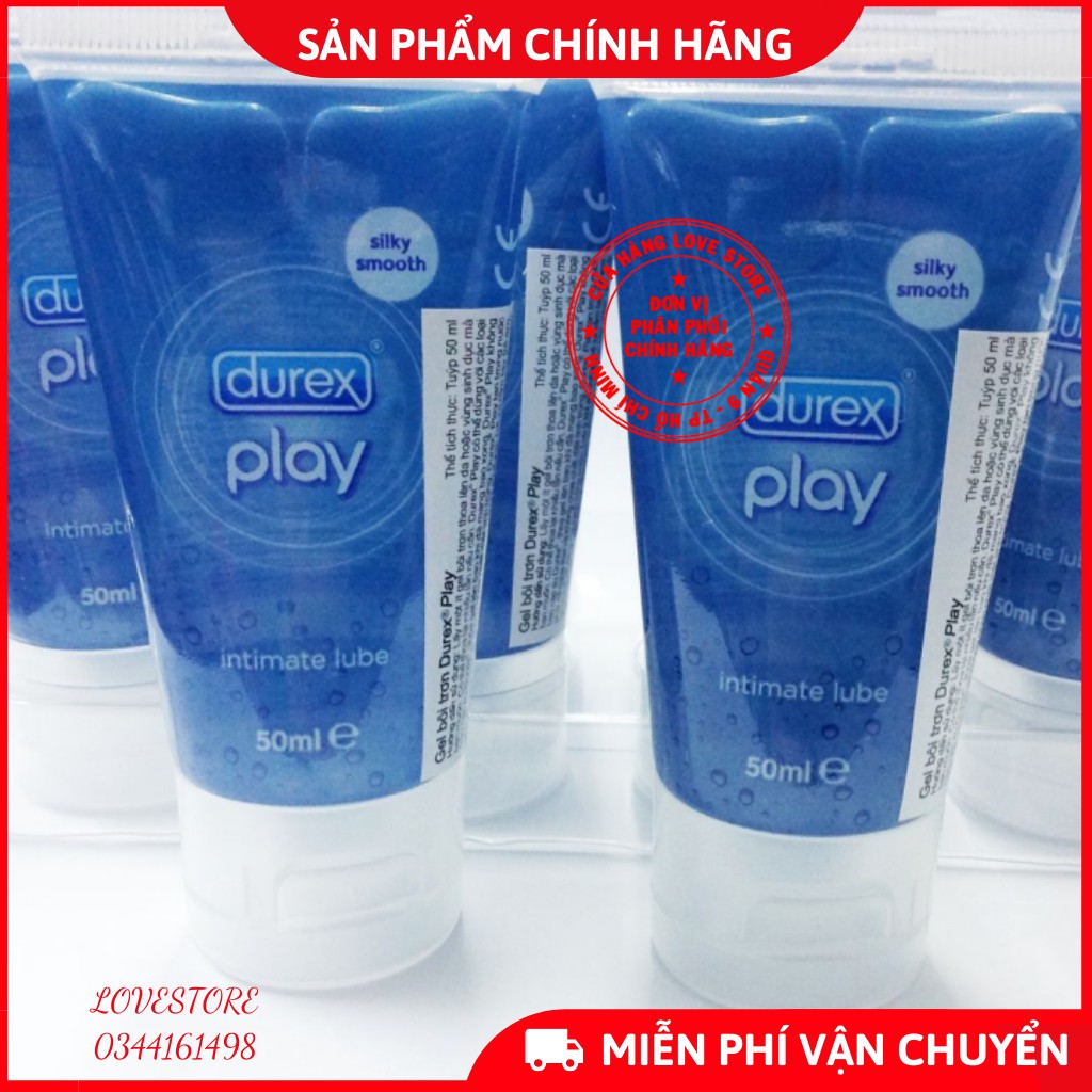 [Combo 2 lọ] Gel bôi trơn Durex Play 50ml siêu khoái cảm - Đánh bay khô hạn.