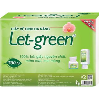 Giấy bổ sung let-green 700 tờ