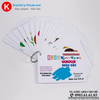 Flashcard tiếng Anh cho bé KatchUp - Màu sắc