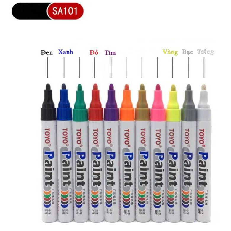 Bút sơn TOYO Paint Marker SA101 - Mẫu mới (Giao màu ngẫu nhiên) [ BÚT LÔNG]