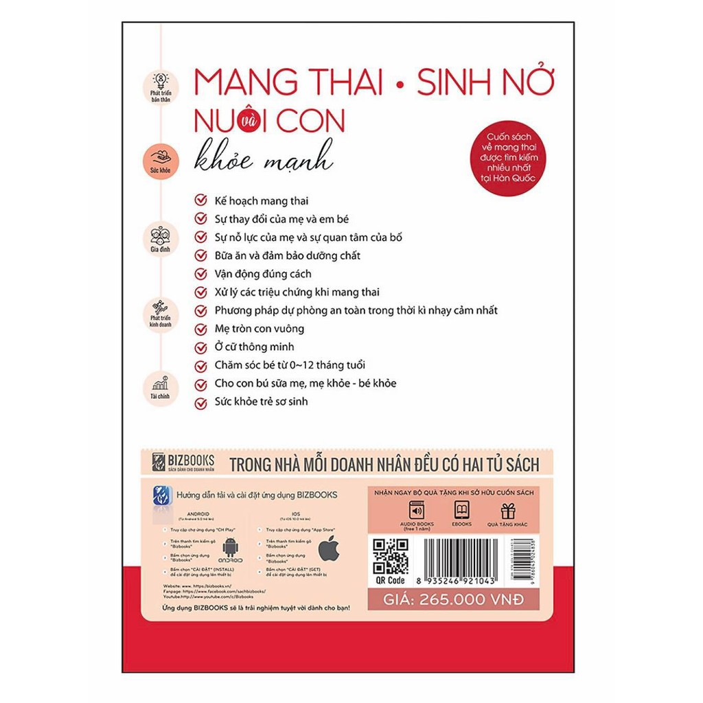 Mang Thai Sinh Nở Và Nuôi Con Khỏe Mạnh Cuốn Sách Về Mang Thai Được Tìm Kiếm Nhiều Nhất Tại Hàn Quốc