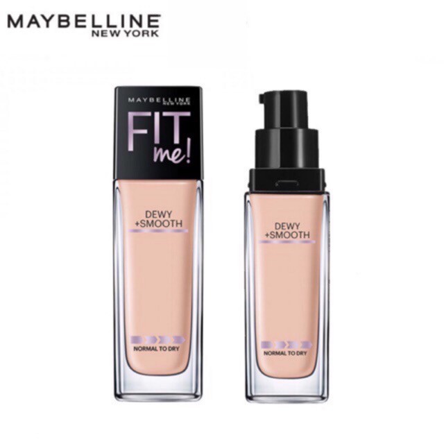 (hàng Mới Về) Kem Nền Maybelline Fit Me 115 Ivory 235 Pure Dewy & Smooth