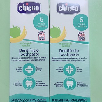Kem đánh răng hương chuối 6M+ Chicco