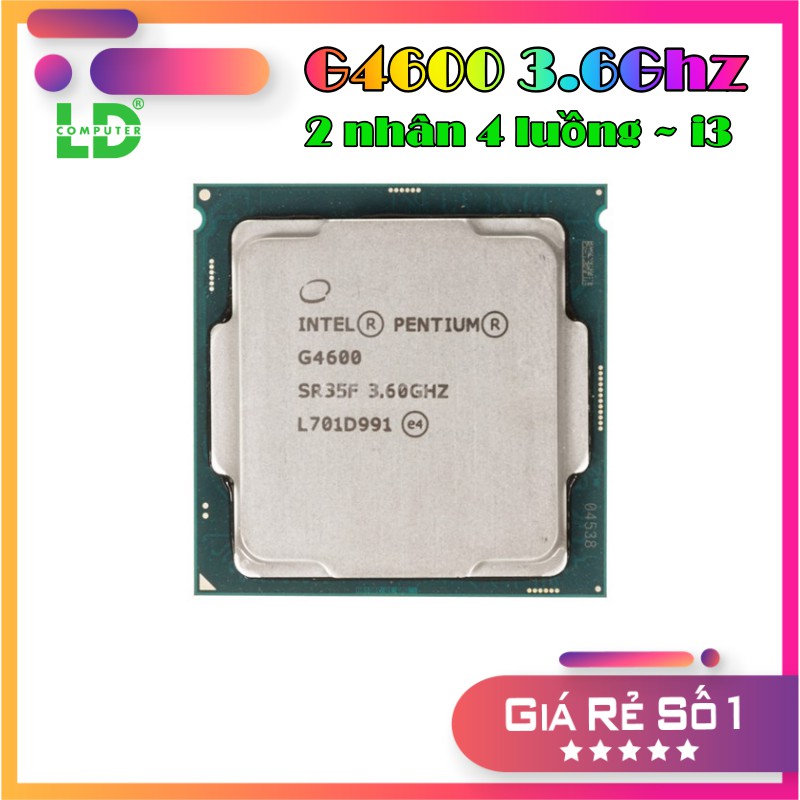CPU Intel G4600 3.6Ghz socket 1151