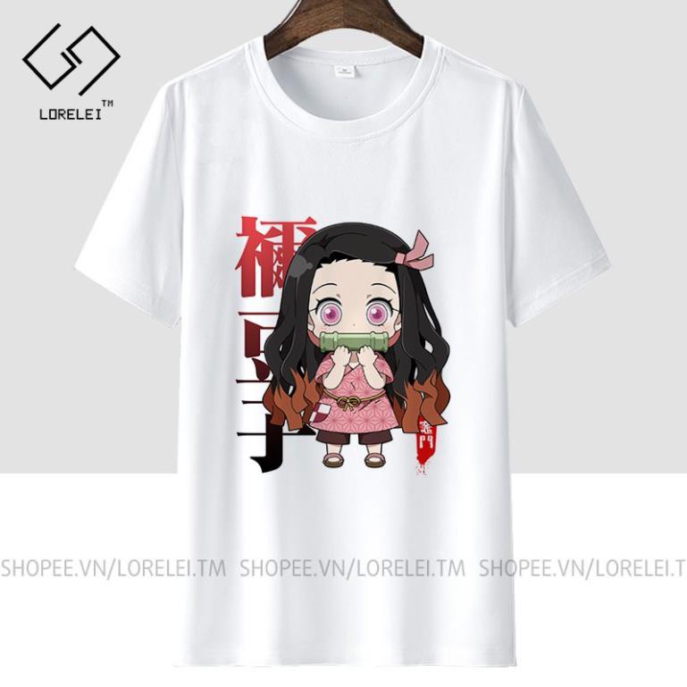Áo thun Demon Slayer: Kimetsu no Yaiba Nezuko Chibi