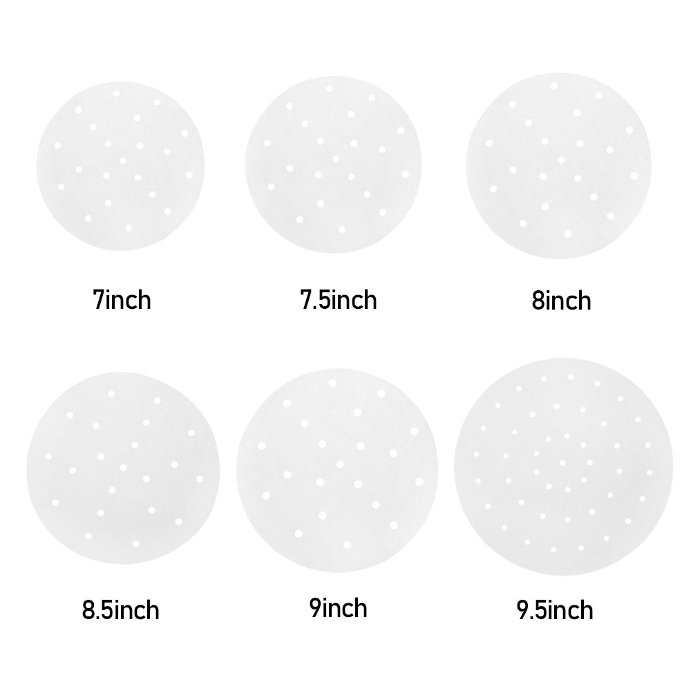 Set 100 giấy lót nồi chiên không dầu chịu nhiệt chống dính