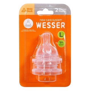 Núm bú Wesser cổ rộng 1 cái