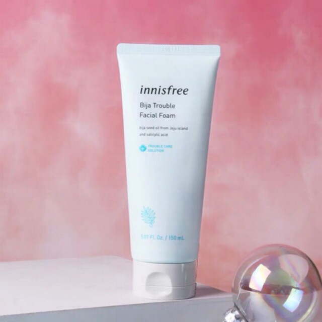 [ MẪU MỚI ] SỮA RỬA MẶT INNISFREE BIJA TROUBLE FACIAL FOAM