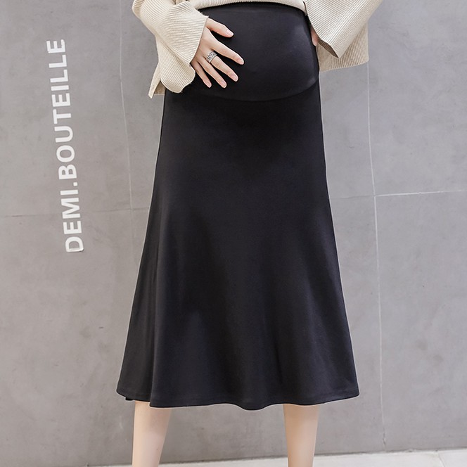 Chân váy dáng xòe nữ tính trẻ trung cho mẹ bầu | BigBuy360 - bigbuy360.vn