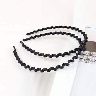 Bờm Cài Tóc nhiều màu Lượn Sóng chất liệu nhựa  - 00040