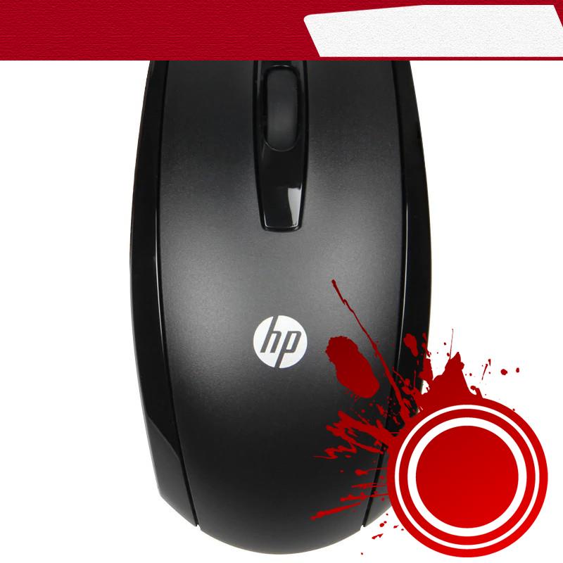 Chuột có dây màu đen HP x500 chuyên dụng tiện lợi