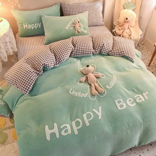 CHĂN GA NỈ GẤU HAPPY BEAR