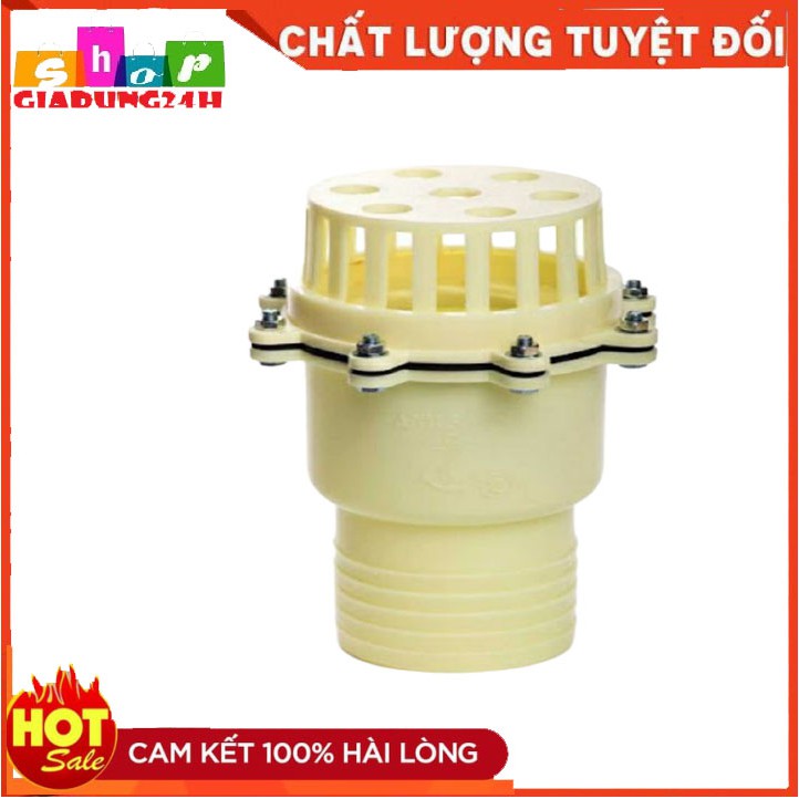 Lúp Bê Máy Bơm Nước nhựa trắng (Rọ Lọc, Rọ Bơm, Giỏ Hút Nước) phi 90-Giadung24h