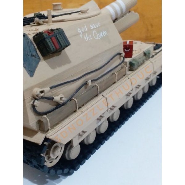 Mô hình xe quân sự xe tăng world of tank WoT Conqueror GC
