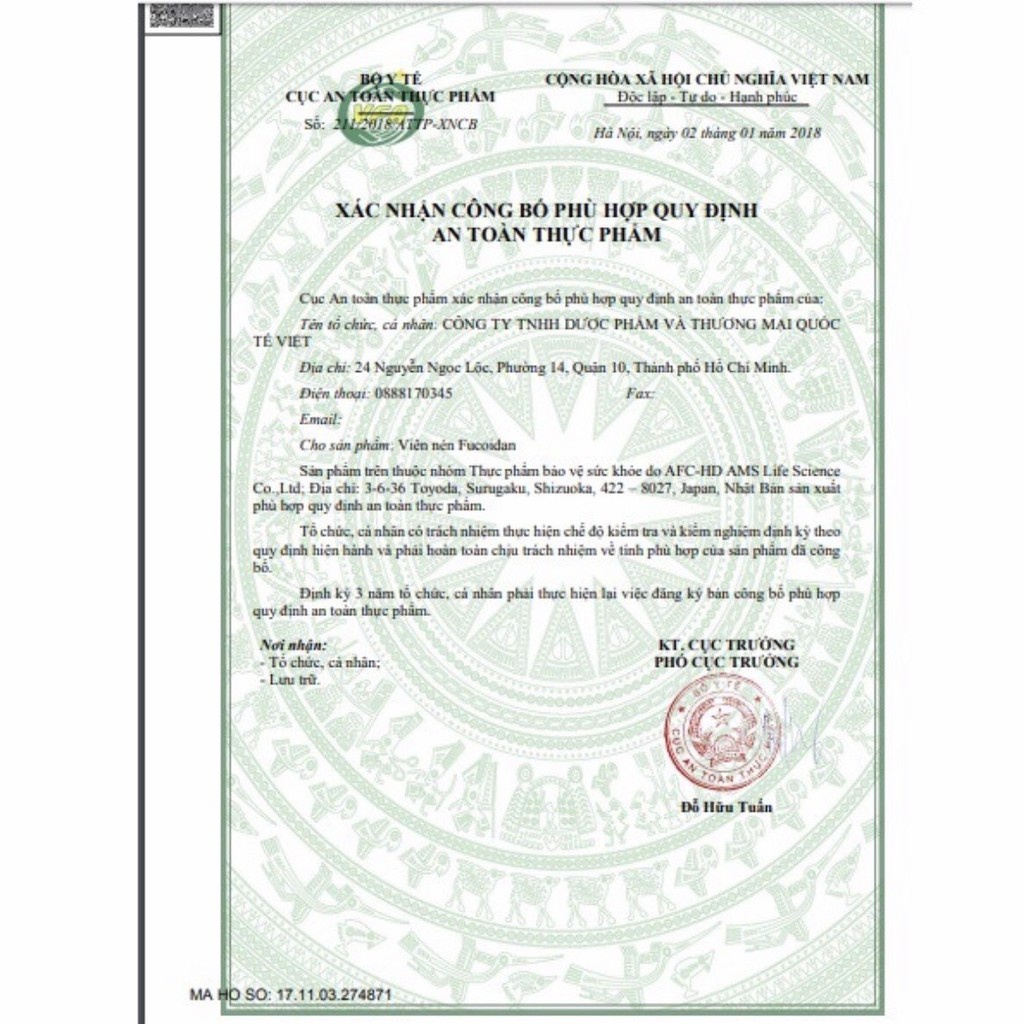 Viên uống hỗ trợ giảm cân Enzyme Fucoidan Kaicho 124 viên