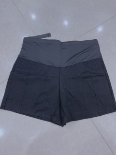 Quần đùi BẦU chất cotton co dãn 4 chiều