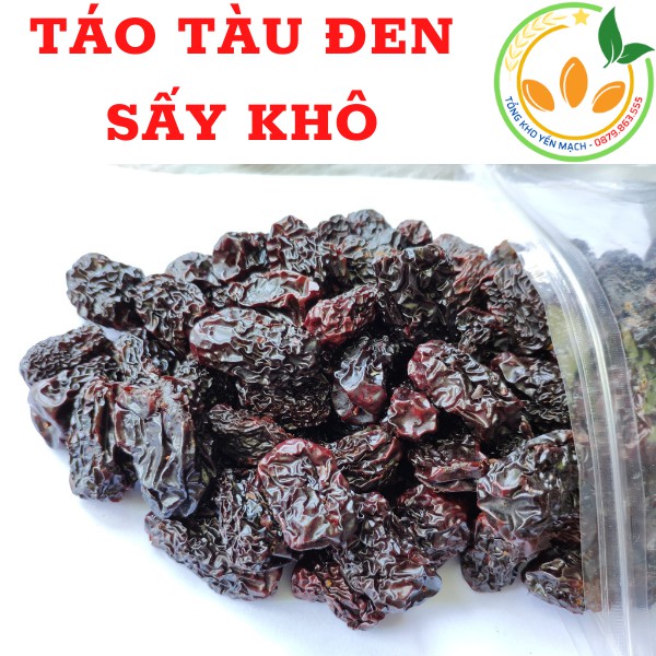 Táo Tàu Đen, Táo Tàu Sấy Khô giúp làm đẹp da, ngủ ngon giấc và tốt cho hệ tiêu hóa - 1kg