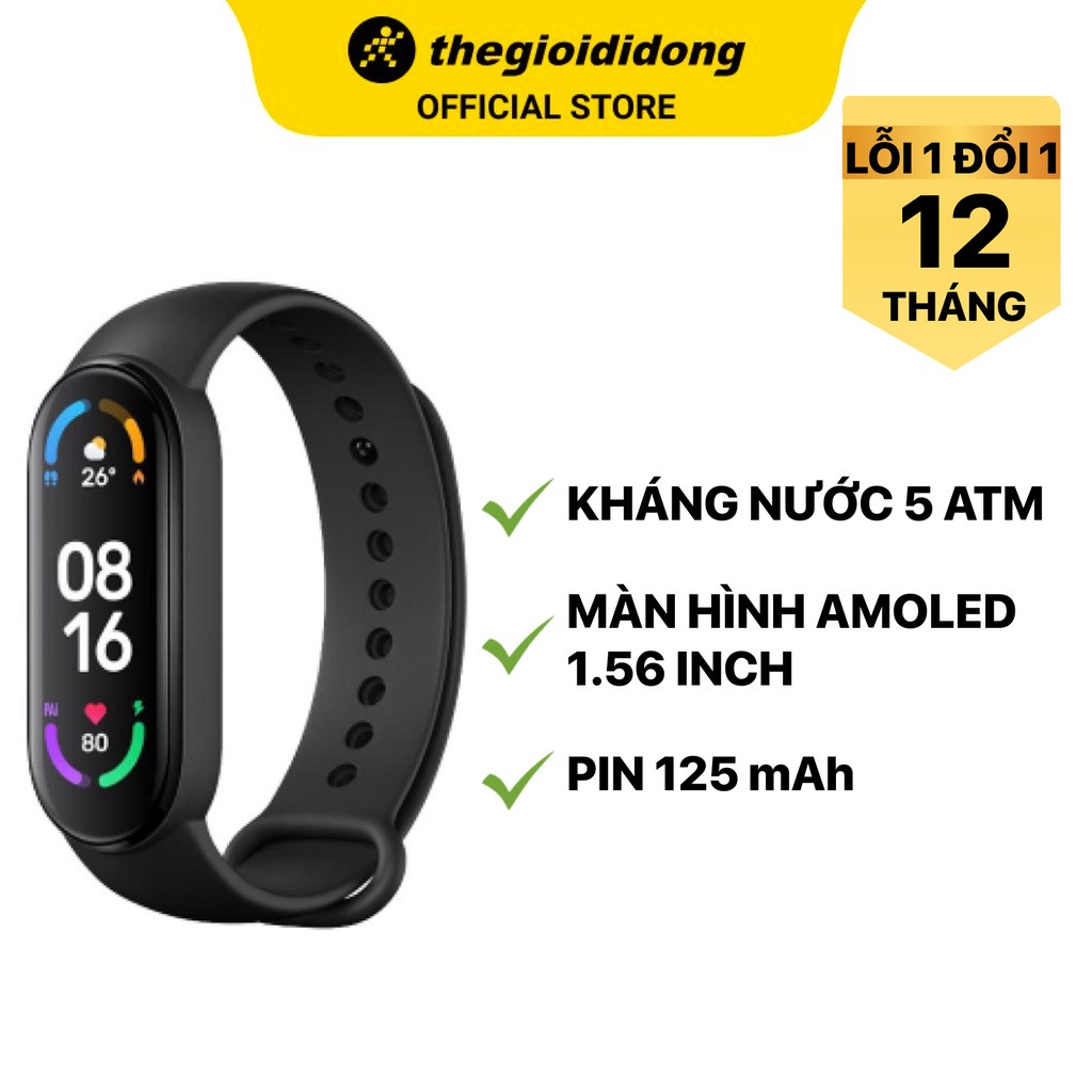 Vòng đeo tay thông minh Xiaomi Mi Band 6