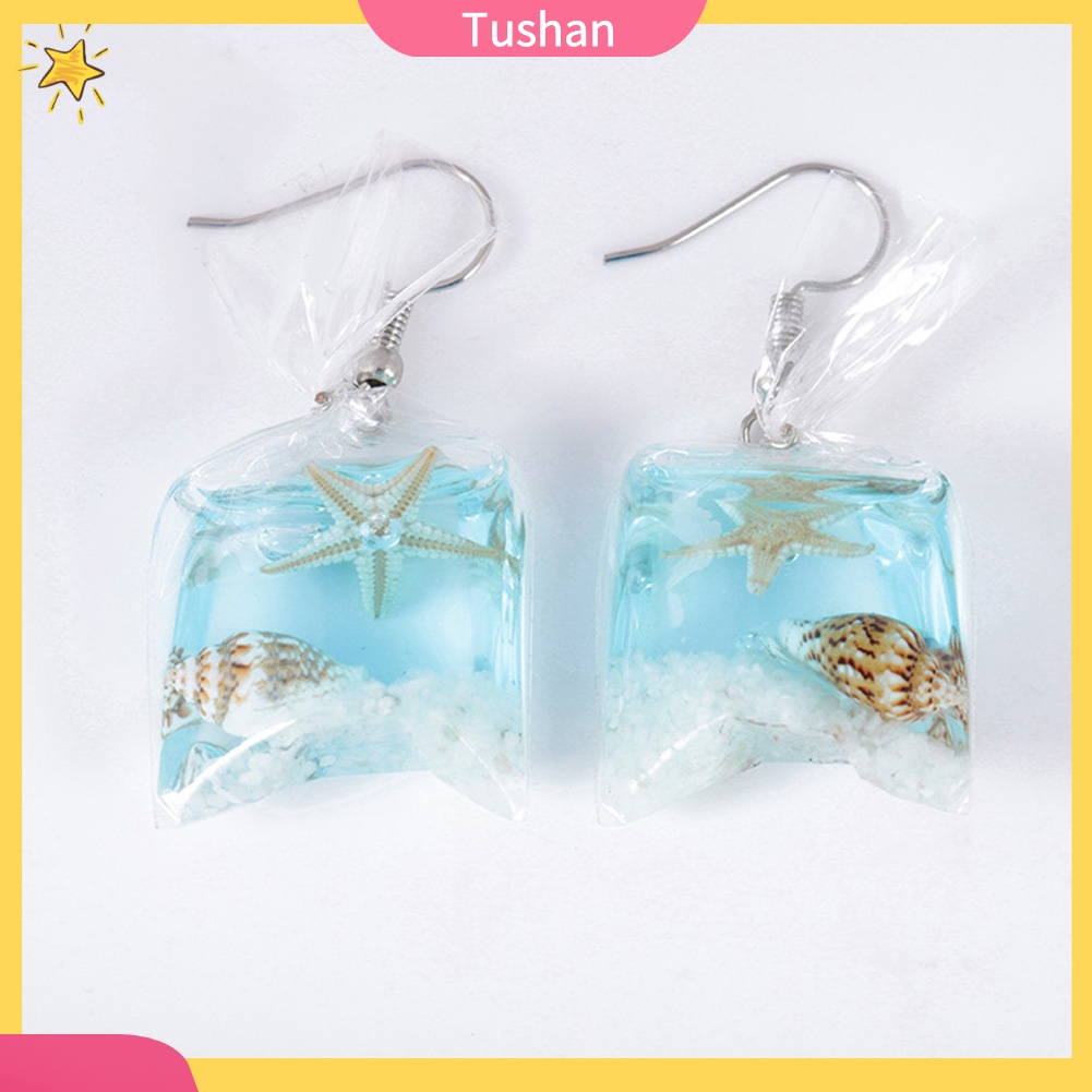 Khuyên tai nữ phong cách đại dương độc đáo