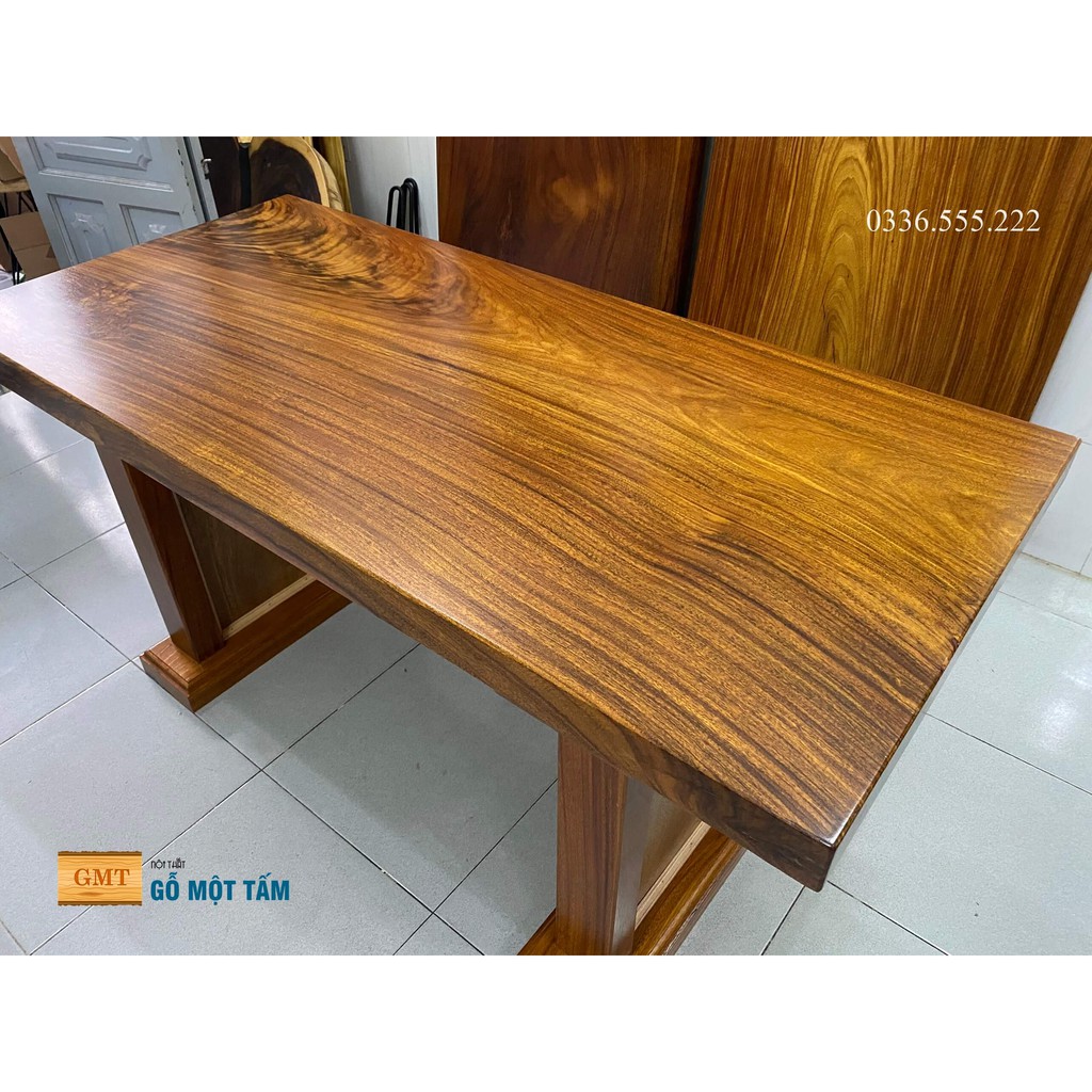 Mặt bàn gỗ nguyên tấm dày 7cm