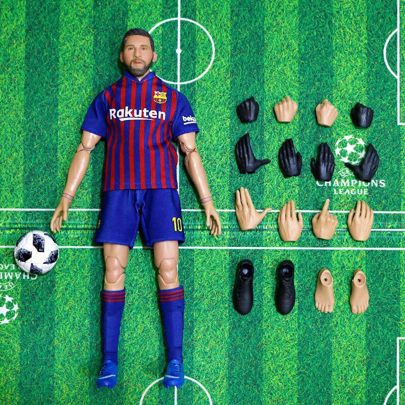 Tượng 1:6 cầu thủ messi ronaldo 30cm