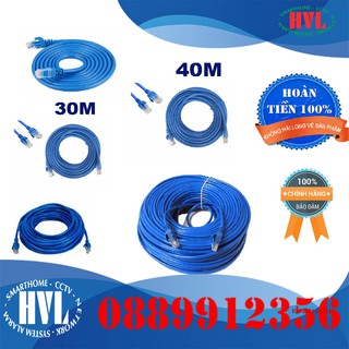 Cáp mạng bấm sẵn 3m - 5m-10m-15m-20m cat5e đúc sẵn
